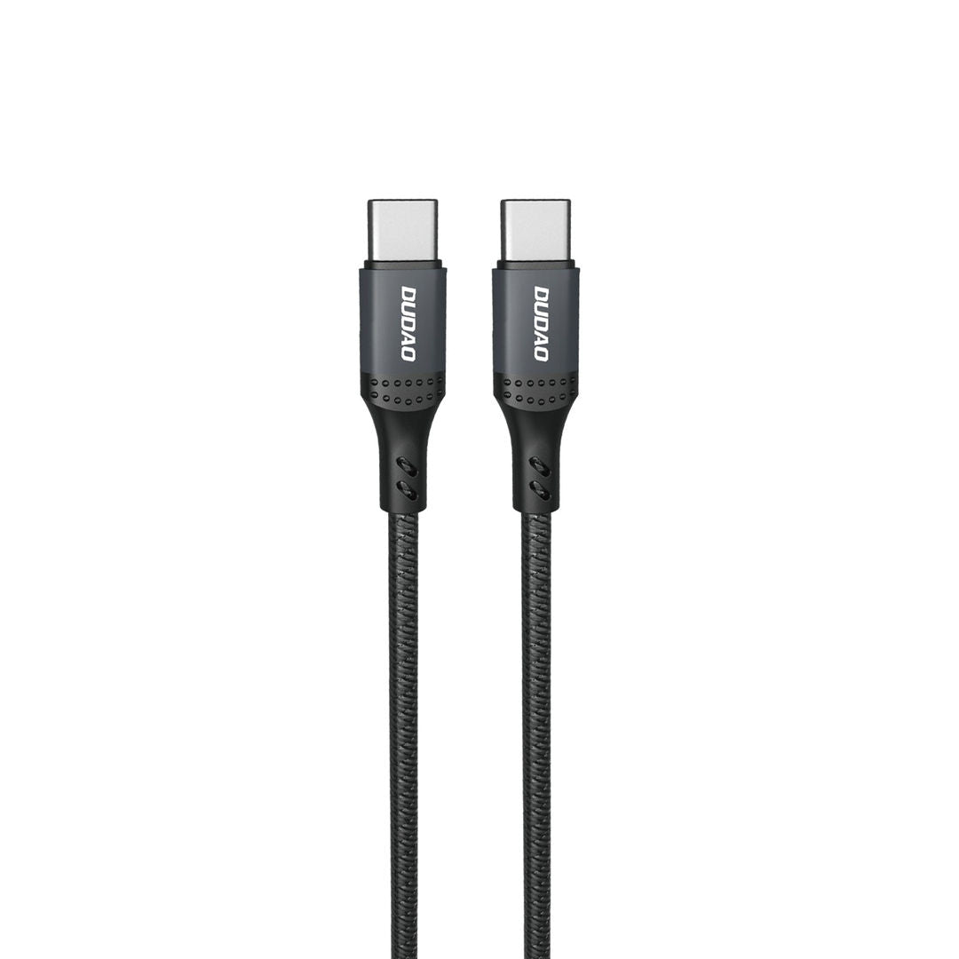DUDAO L3CC-1.2MB 60W PD TYPE-C To TYPE-C Data Cable, 1.2m, Black