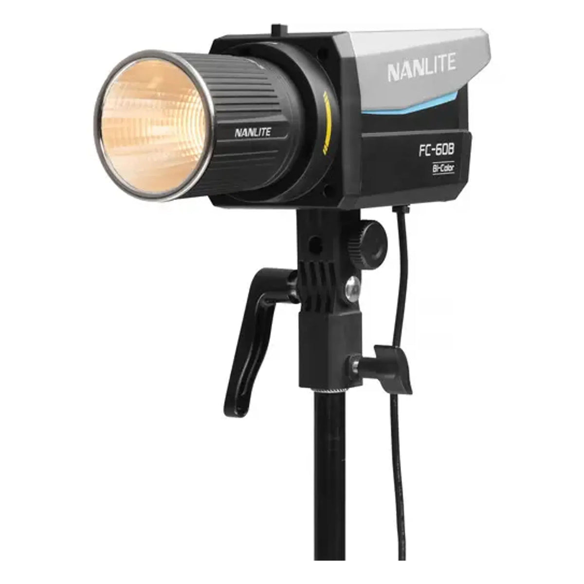 Nanlite FC-60B Compact Bi-Color LED Spotlight, 2700K-6500K CCT, Bowens Mount Adapter
