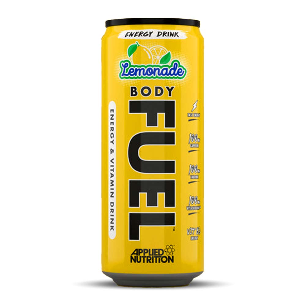 Applied Nutrition BodyFuel Energy Drink, 330ml, Zero Sugar Functional Energy with Vitamins, Nootropics & Amino Acids