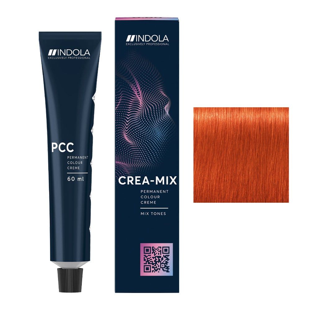Indola Exclusively Professional Permanent Colour Crème Crea-Mix Hair Color, 60ml