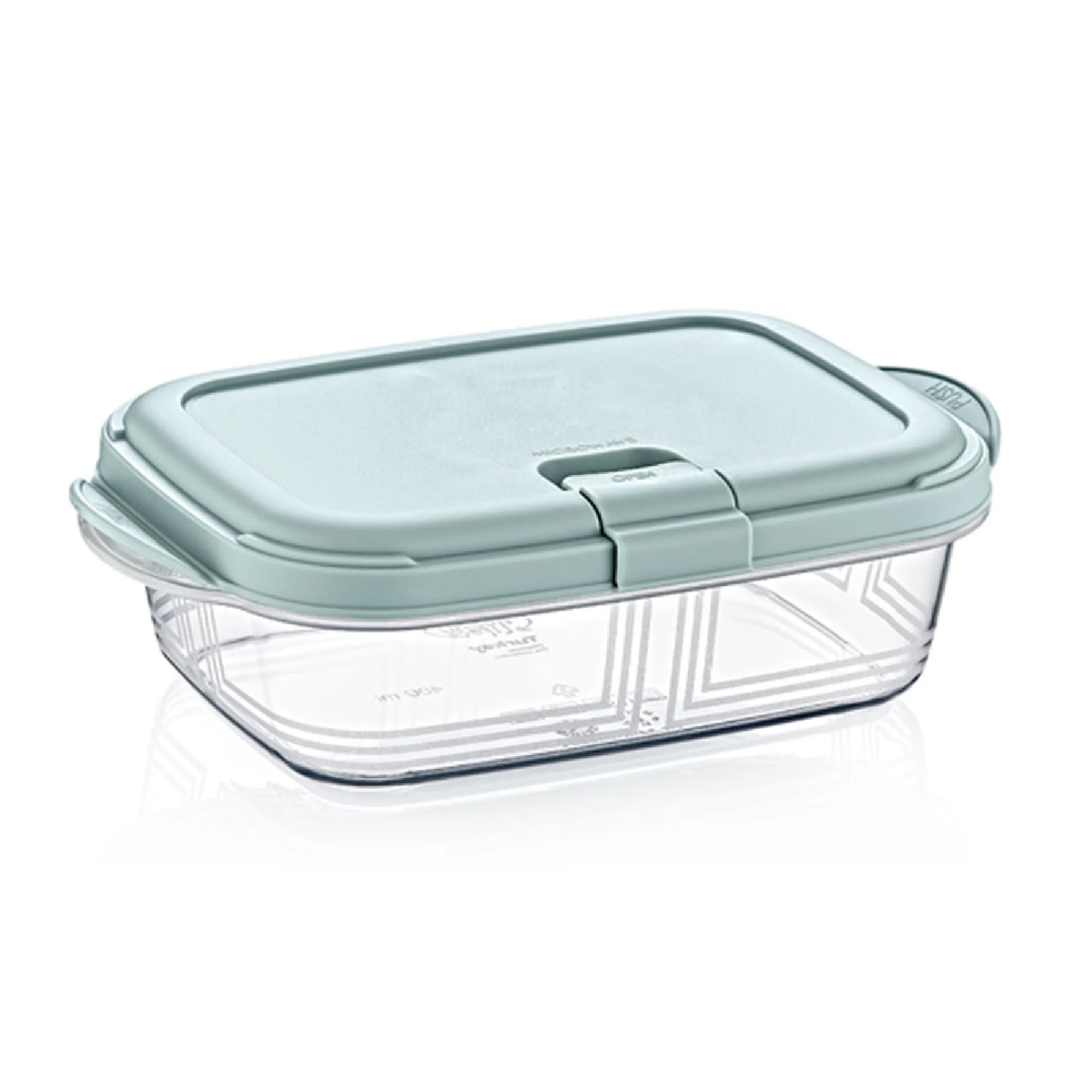 Hobby Life Push-Up Rectangular Food Storage Box, 2000ml