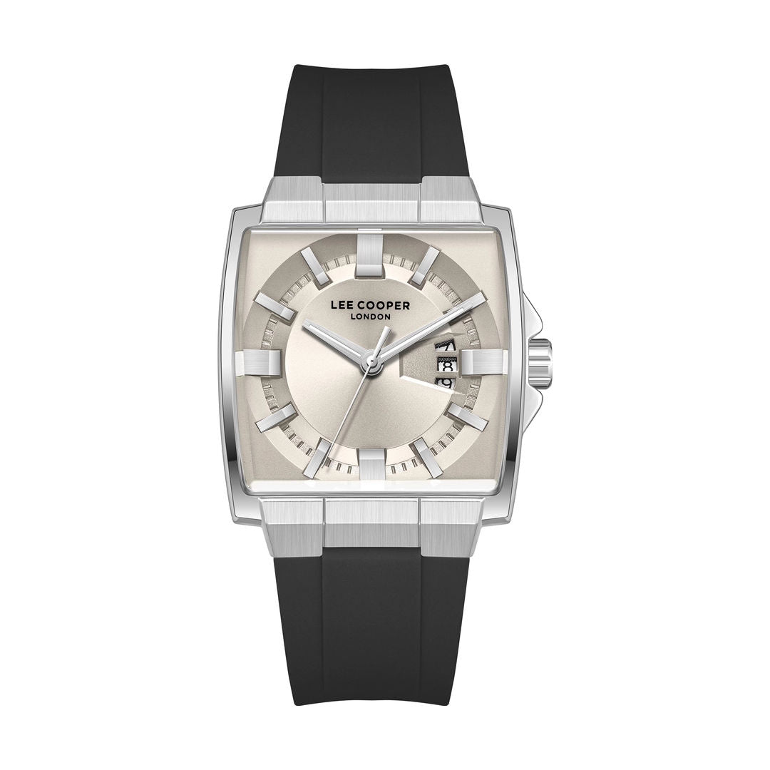 Lee Cooper Men's Silicone Strap Watch, LC08349 Series