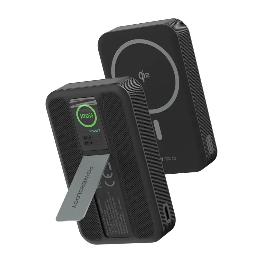 Powerology Vision Qi2 10000mAh MagSafe Power Bank