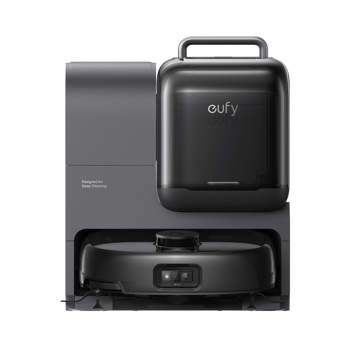 Anker eufy Omni E28 3-in-1 Robot Vacuum, Black