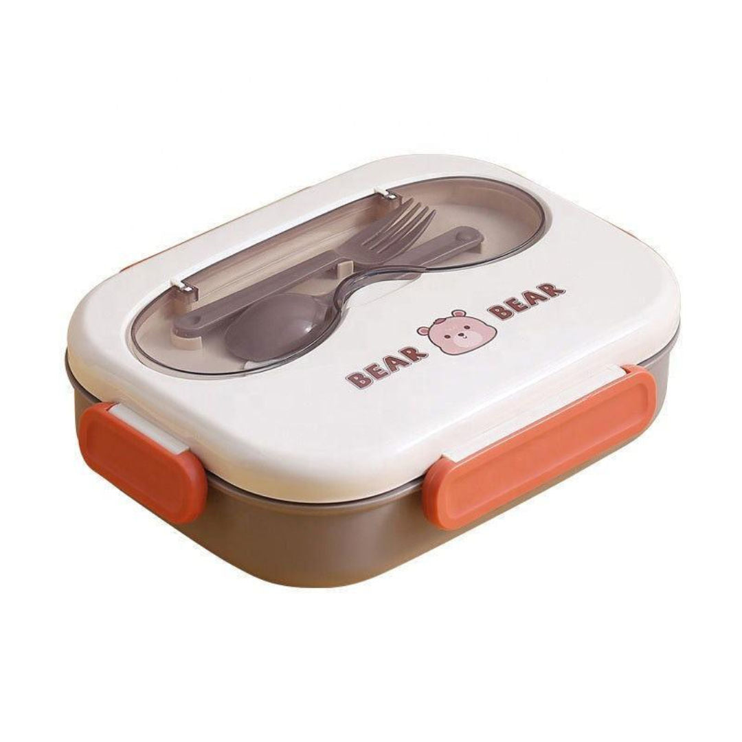 Twisoo Lunch Box Stainless Steel with Cutlery set, Sunglass shape, LBS-004