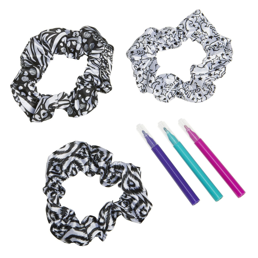 Cra-Z-Art Shimmer n Sparkle Color Your Own Hair Wraps Kit, Children Ages 8+