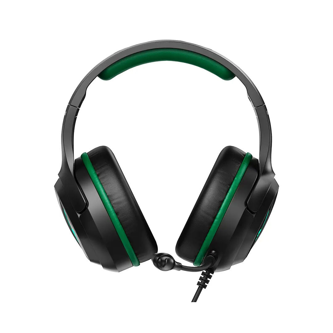 Green Lion Runner Wired Gaming Headphone - Blue