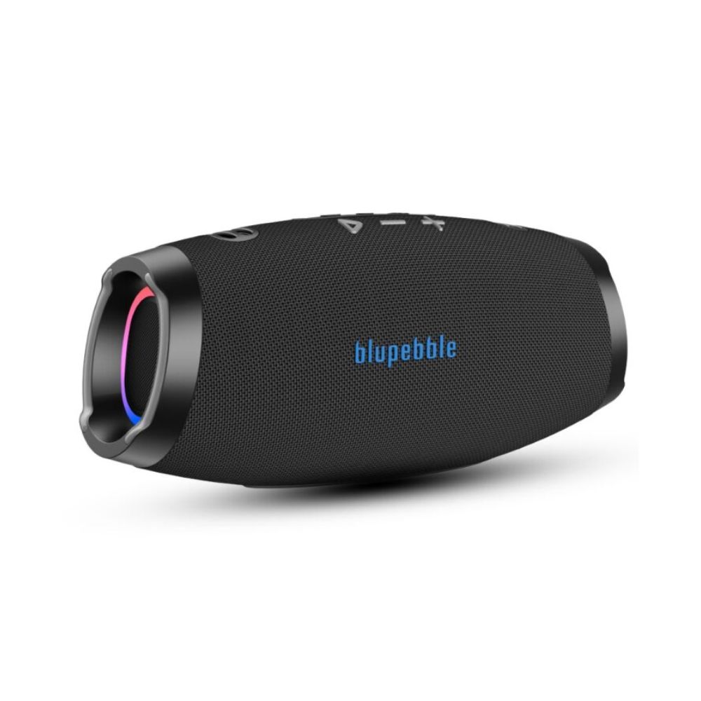 Blupebble ThunderSpark Portable Wireless Speaker, Black