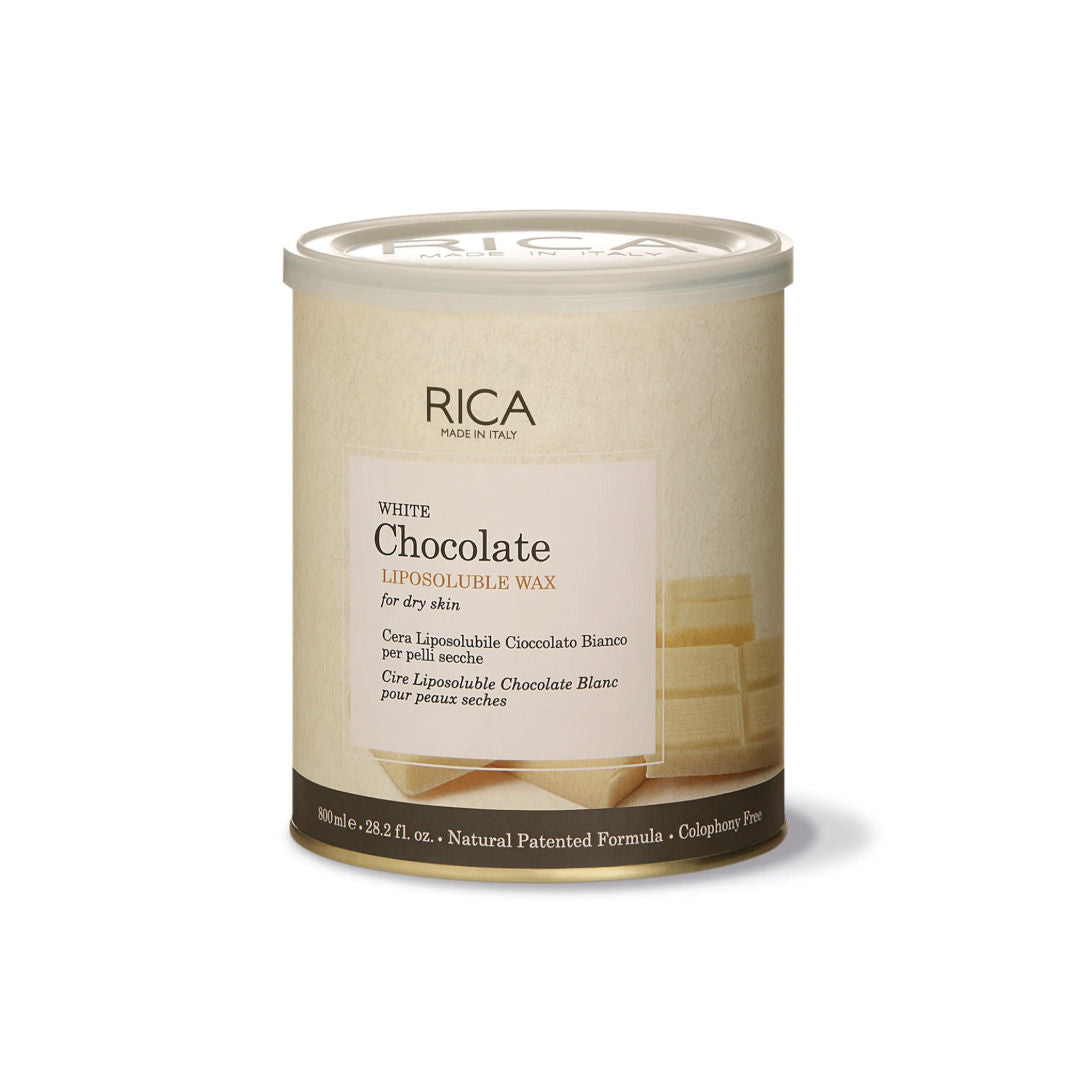 RICA Cosmetics Liposoluble Wax, White Chocolate