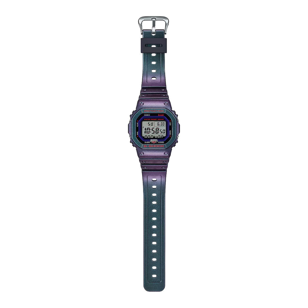 ساعة كاسيو G-Shock الرقمية المزودة بتقنية البلوتوث، طراز DWB5600AH-6D