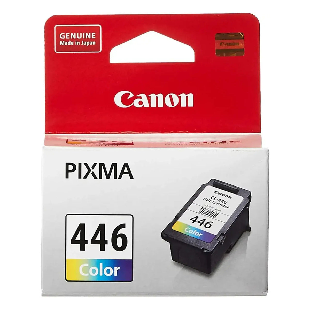 Canon Pixma CL-446 Tri-Color Genuine Ink Cartridge, Cyan, Yellow, Magenta