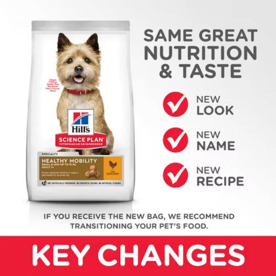 Hill's Science Plan Adult Dog Healthy Mobility Mini with Chicken, 1.5kg