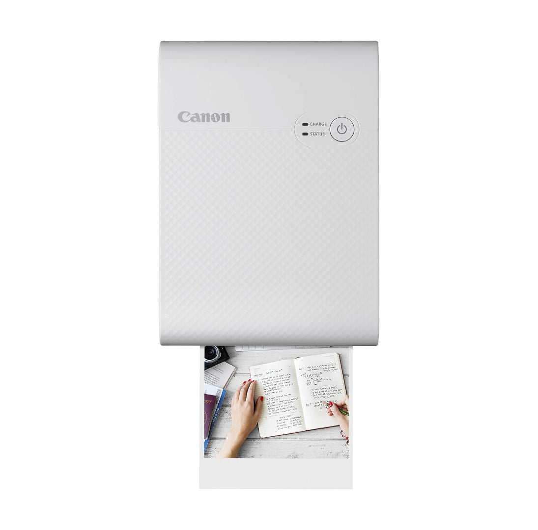 Canon SELPHY Square QX10 Compact Photo Printer, White