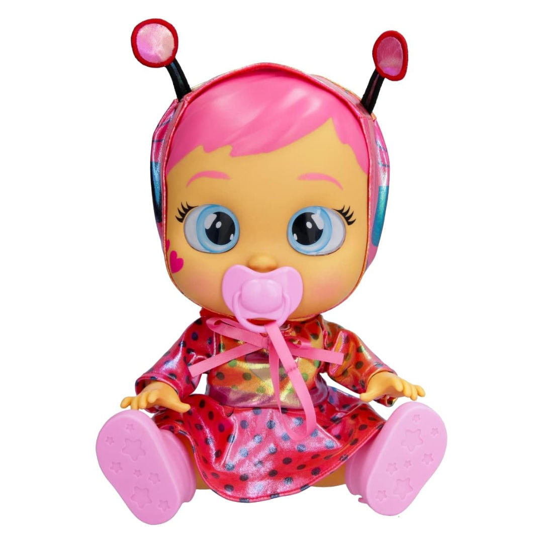 Cry Babies Star Lady in a Ladybug Outfit Interactive Doll