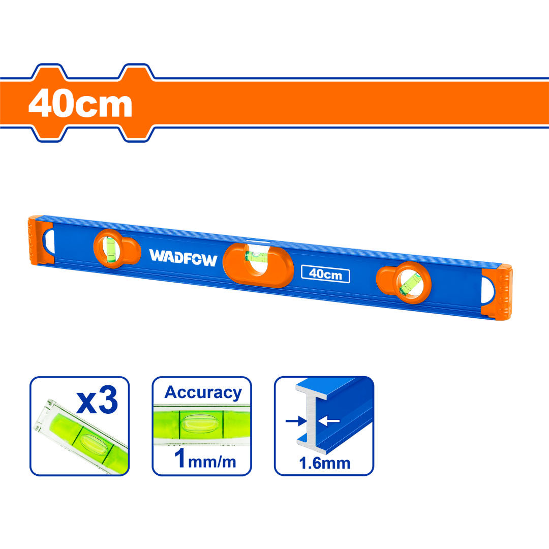 WADFOW I-Beam Spirit Level, 1.6mm Thick