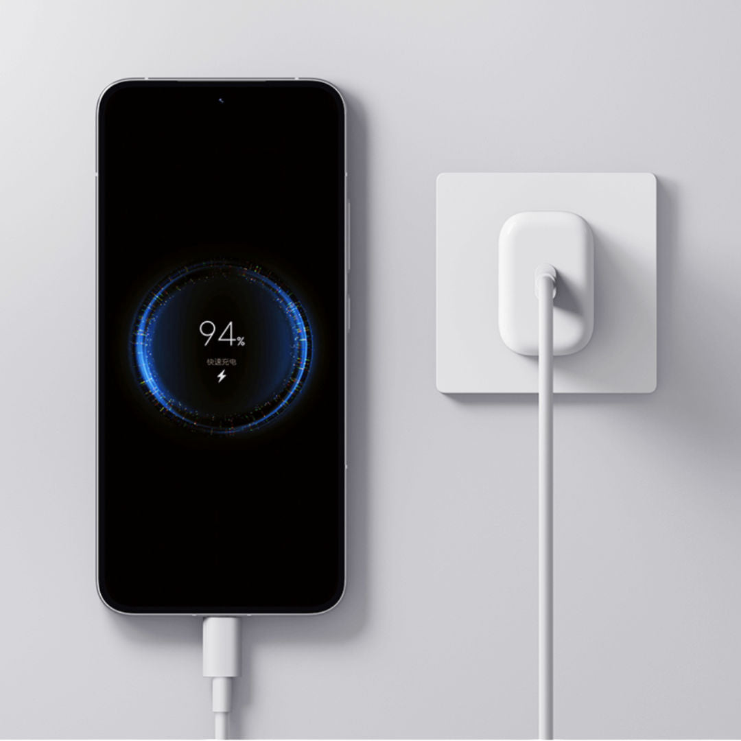 محول طاقة الشحن السريع من Xiaomi بقدرة 20 واط، منفذ Type-C، قابس بريطاني، شاحن سريع يدعم تقنيتي PD وQC