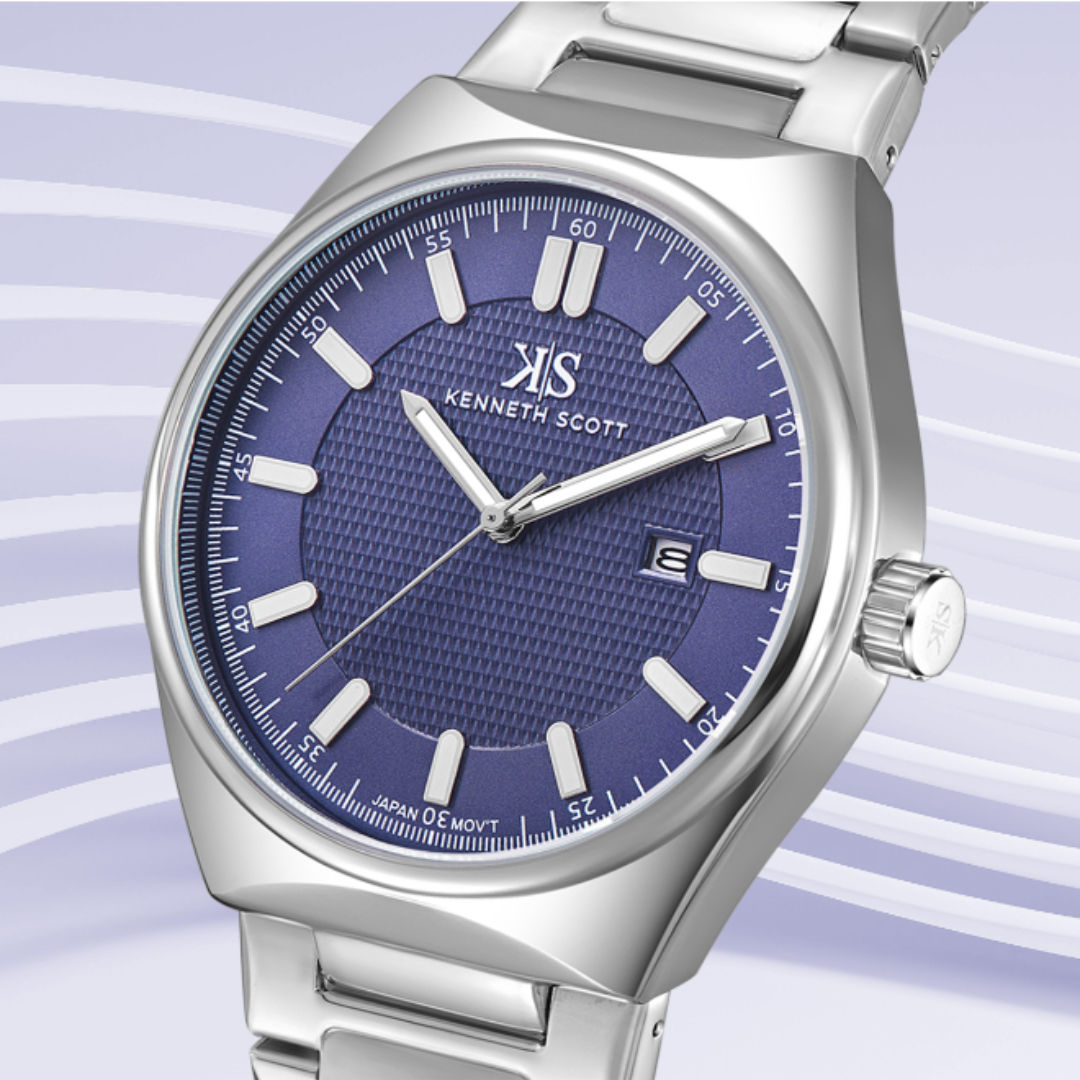 Kenneth Scott Men's Analog Watch, K24016 Series