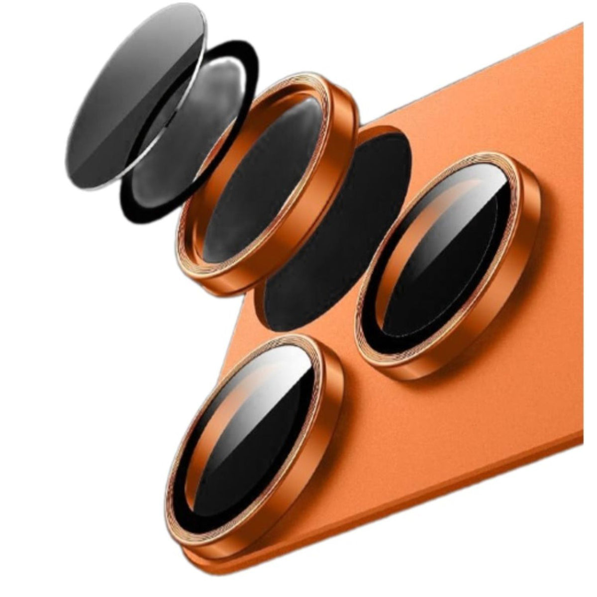 Levelo Trio Pro Camera Lens Protector 17 Pro & Pro Max