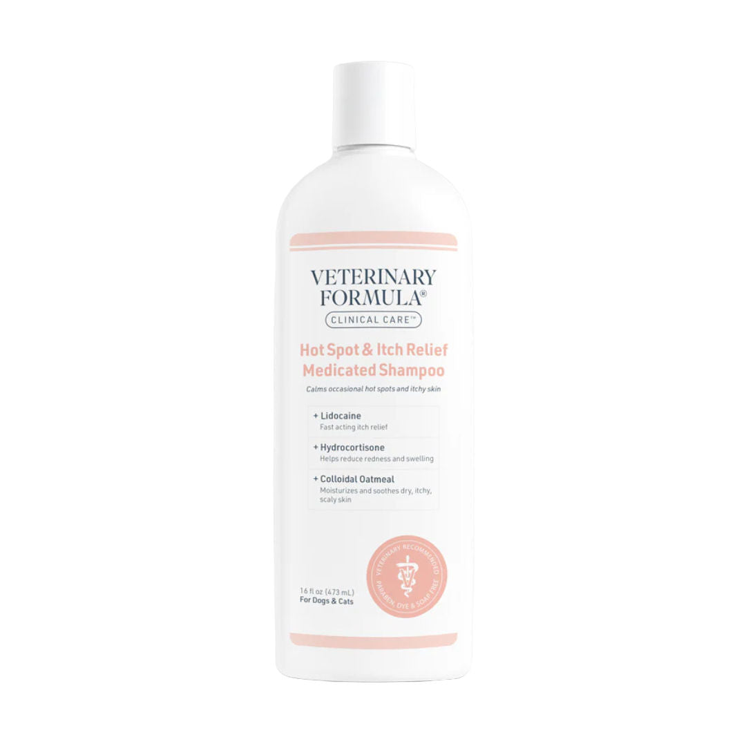 Synergy Labs Veterinary Formula Clinical Care Hot Spot & Itch Relief Medicated Shampoo For Dogs & Cats