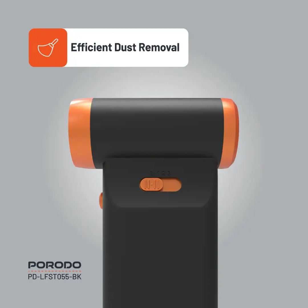Porodo Lifestyle Turbo Jet Air Blower, Black