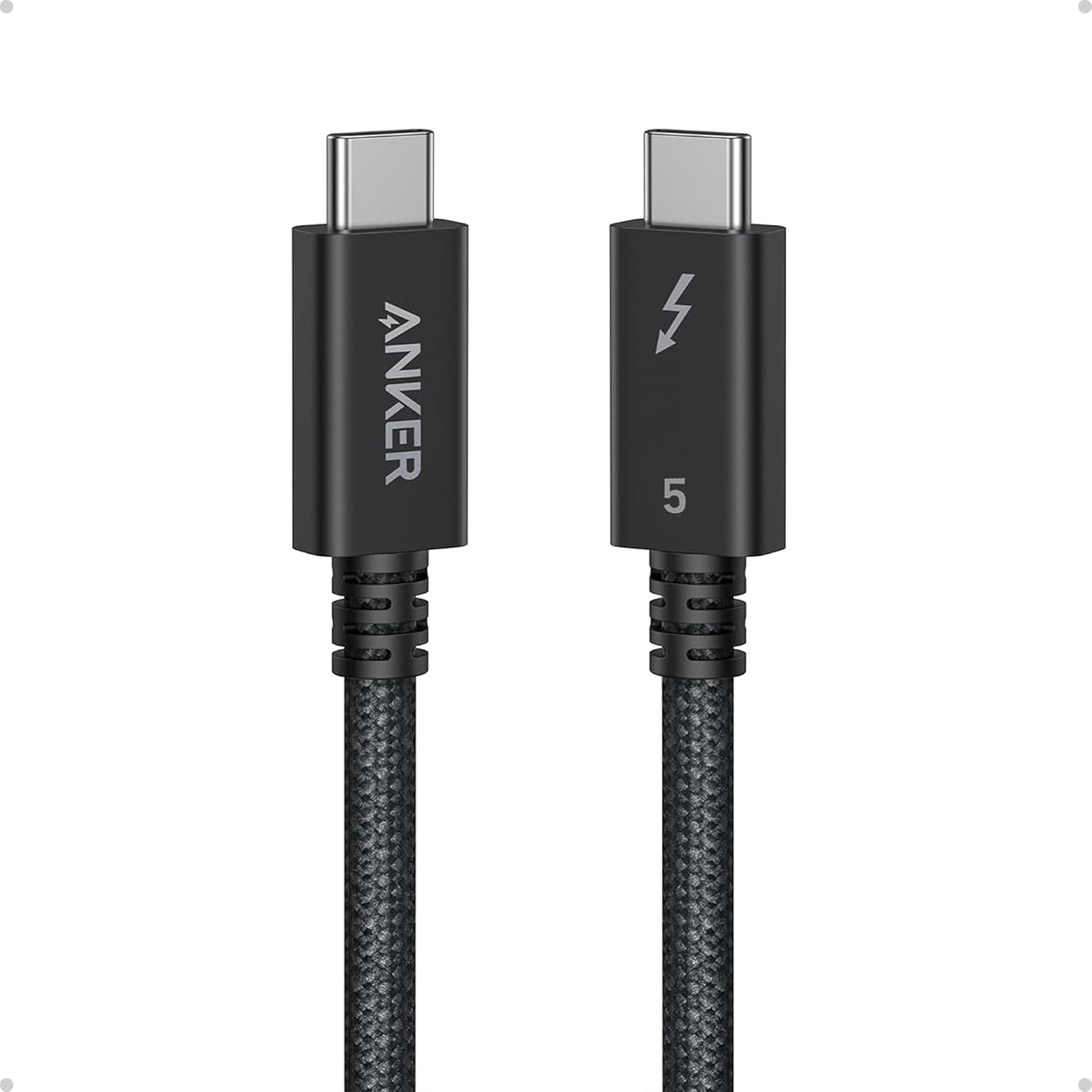 Anker Prime Thunderbolt 5 USB-C Cable For Mobile Charging, 80Gbps 240W