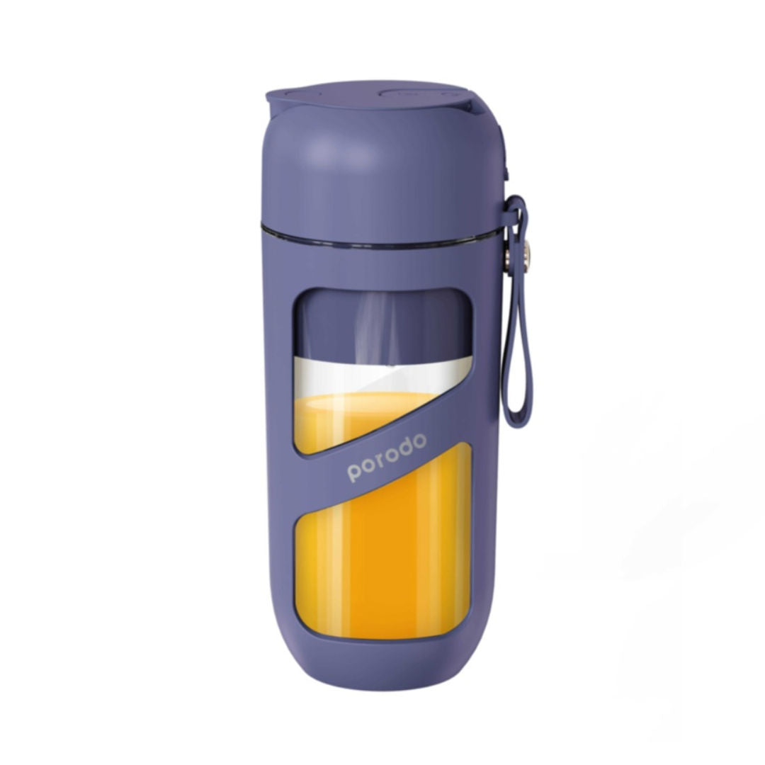 Porodo LifeStyle Vacuum Fresh Portable Juicer & Smoothie Blender 380ml, 1500mAh Rechargeable Blender