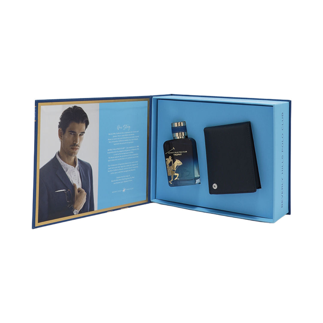 Beverly Hills Polo Club Perfume & Wallet Gift Set