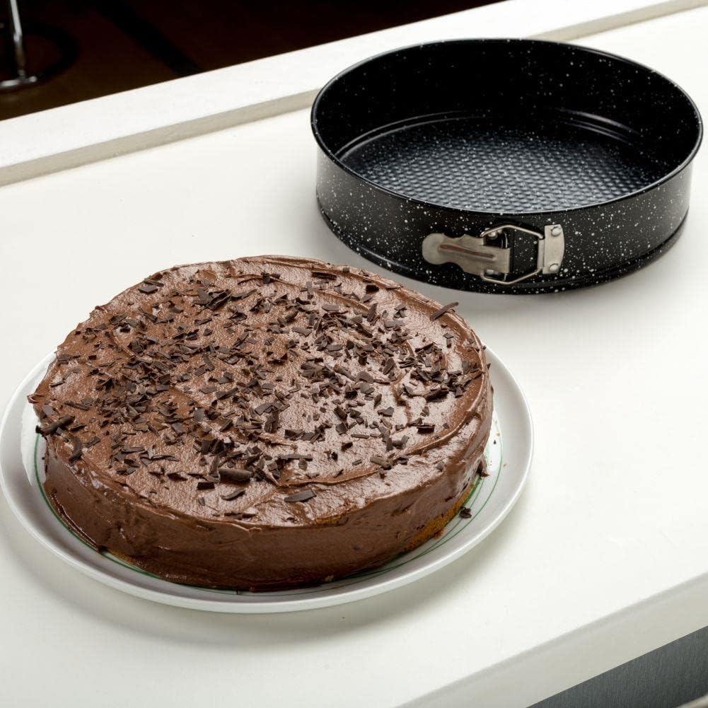 NAVA Springform Cake Pan Nature, Nonstick Stone Coated Bakeware, 28cm