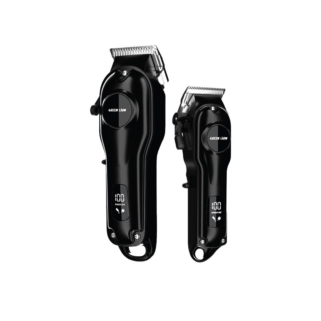 Green Lion ProClip Duo 7 in 1 Hair Trimmer - Black
