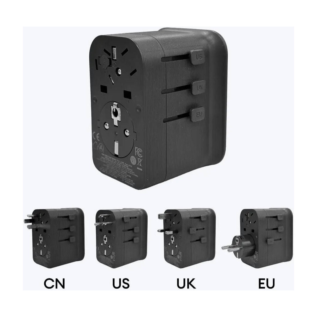 محول السفر Anker Powerextend المزود بشاحن USB-C، 65 واط، A9213K12