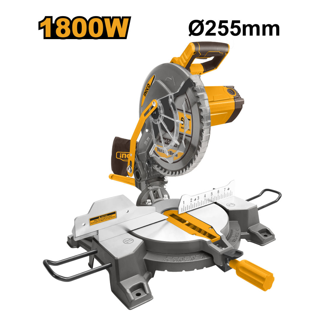 INGCO Mitre Saw, 1800W, 220-240V~50/60Hz