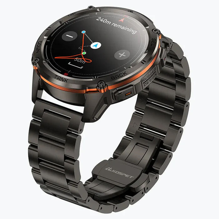 KOSPET Tank T3 Ultra 2 Special Edition GPS Smartwatch with 1.43” AMOLED Display, Bluetooth Calling, Military Grade & 5ATM Waterproof