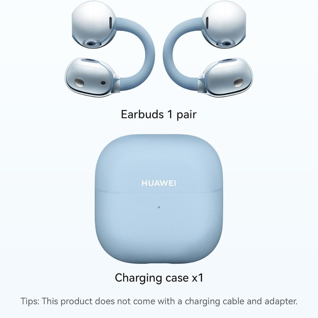HUAWEI FreeClip 2, Open-Ear Headphones, Wireless Bluetooth Headphones, Especially Lightweight for All-Day, 38 Hours Battery Life