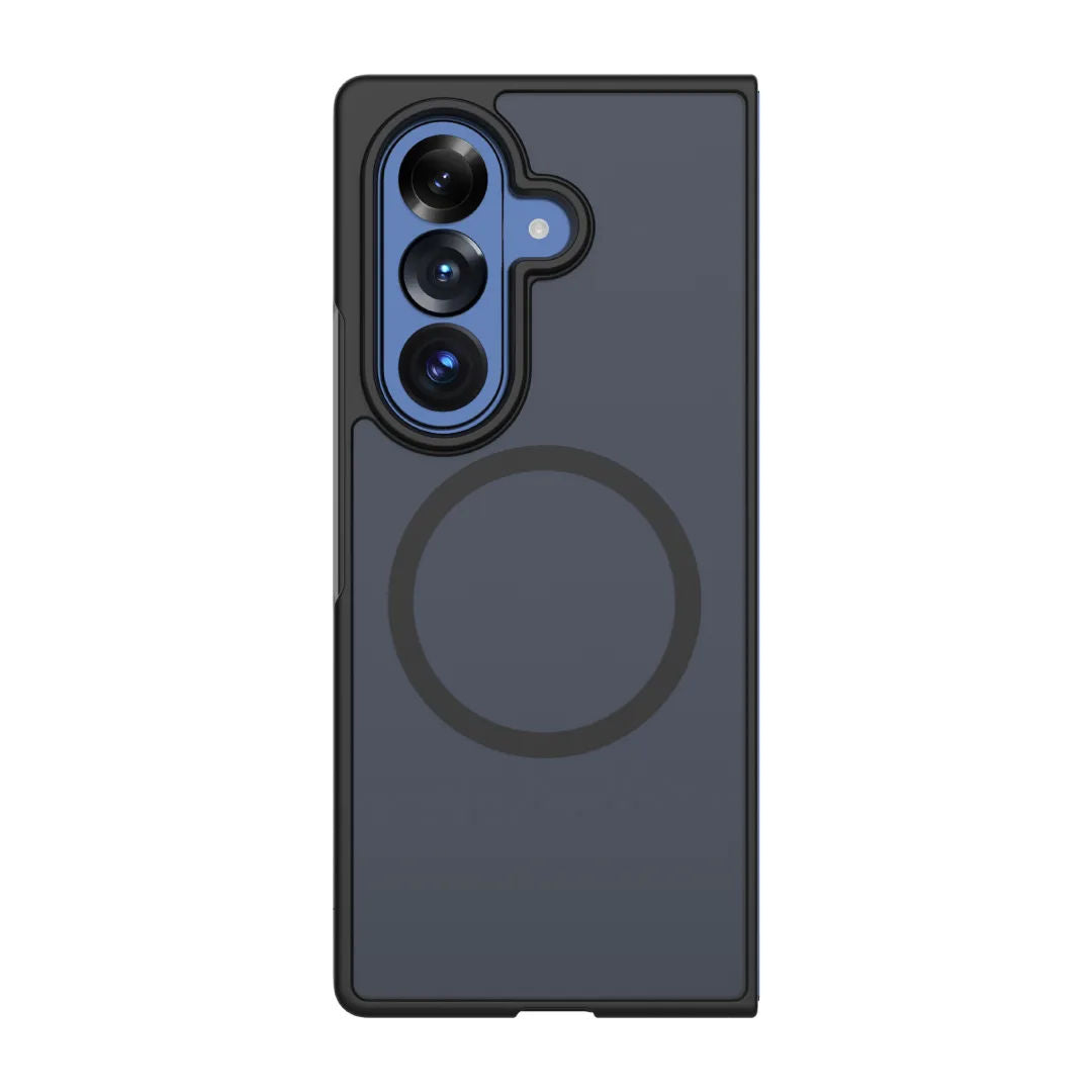 Blupebble Samsung Galaxy Fold 8 Ultra Hybrid Matte Case, Black