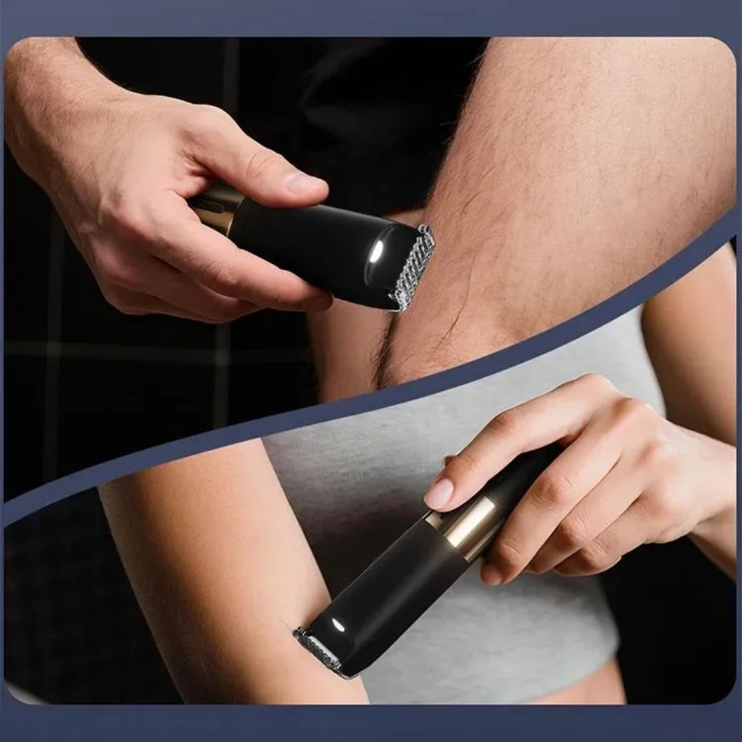 ENCHEN A3 2-in-1 Electric Shaver & Body Trimmer, Stainless Steel & Ceramic Blades, Wet & Dry, USB Type-C