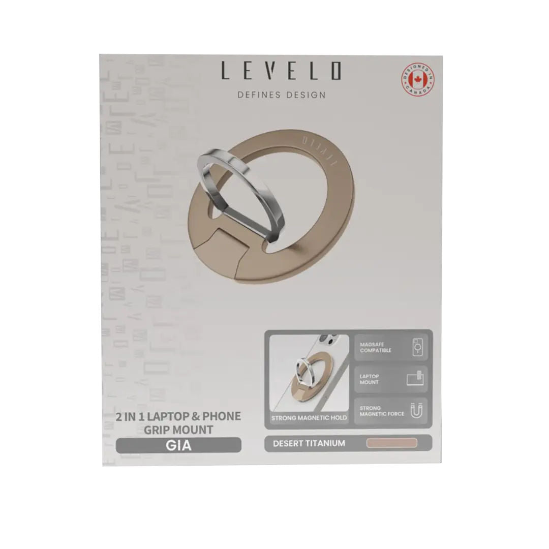 Levelo Gia Magsafe Phone Ring Holder & Mount