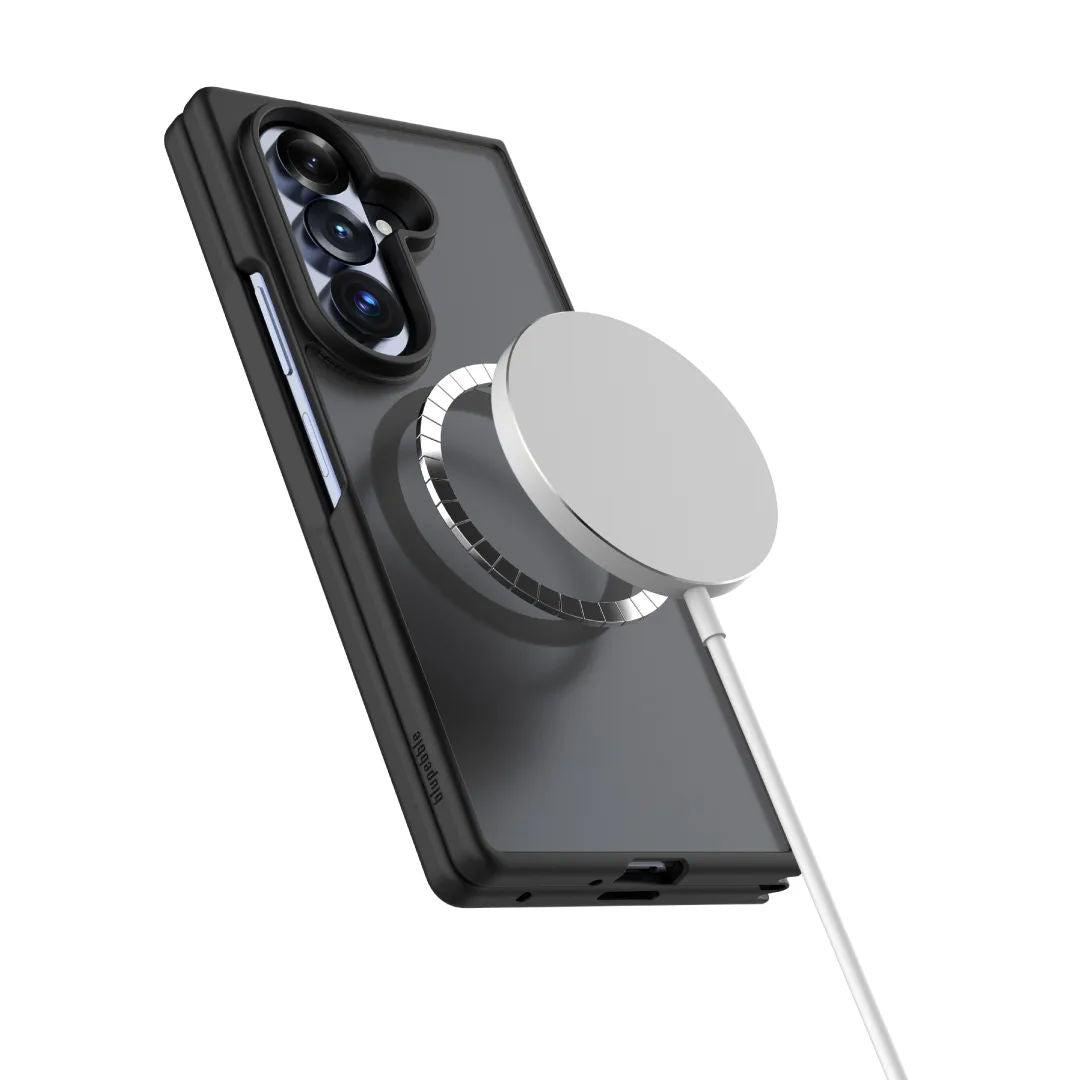 Blupebble Samsung Galaxy Fold 8 Ultra Hybrid Matte Case, Black