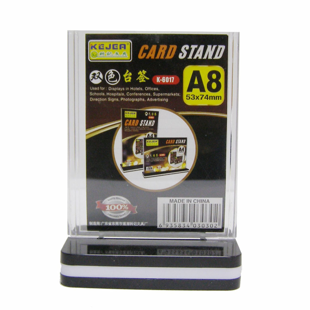 RSC Kejea Acrylic Based Card Display Stand