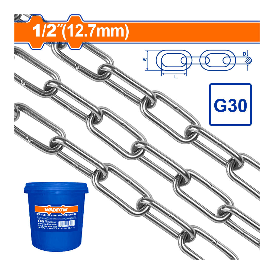 WADFOW Medium Link Welded Chain