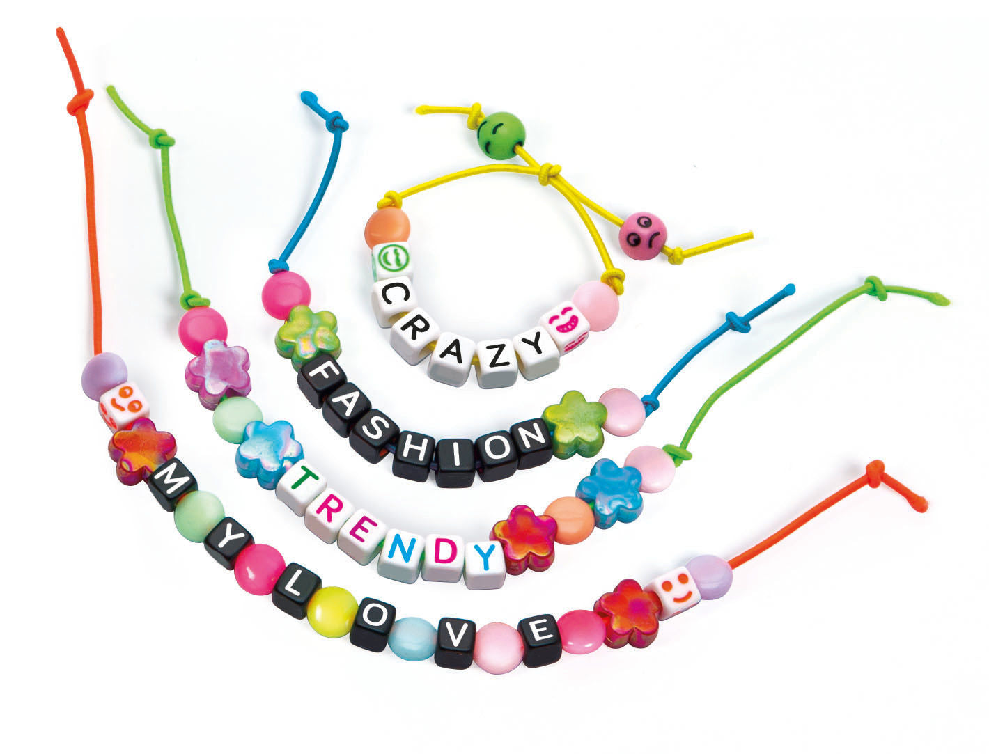 Clementoni Crazy Chic Lovely Jewels Message Bracelets
