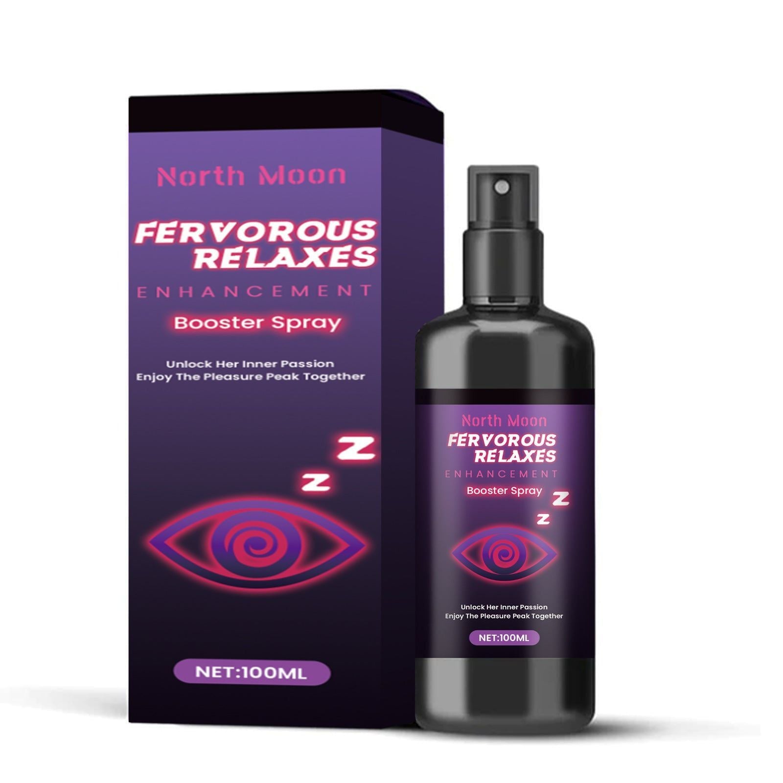 Fervorous Body Care Spray, Relieve Discomfort, Boost Vitality, Stress Relief ,100ml