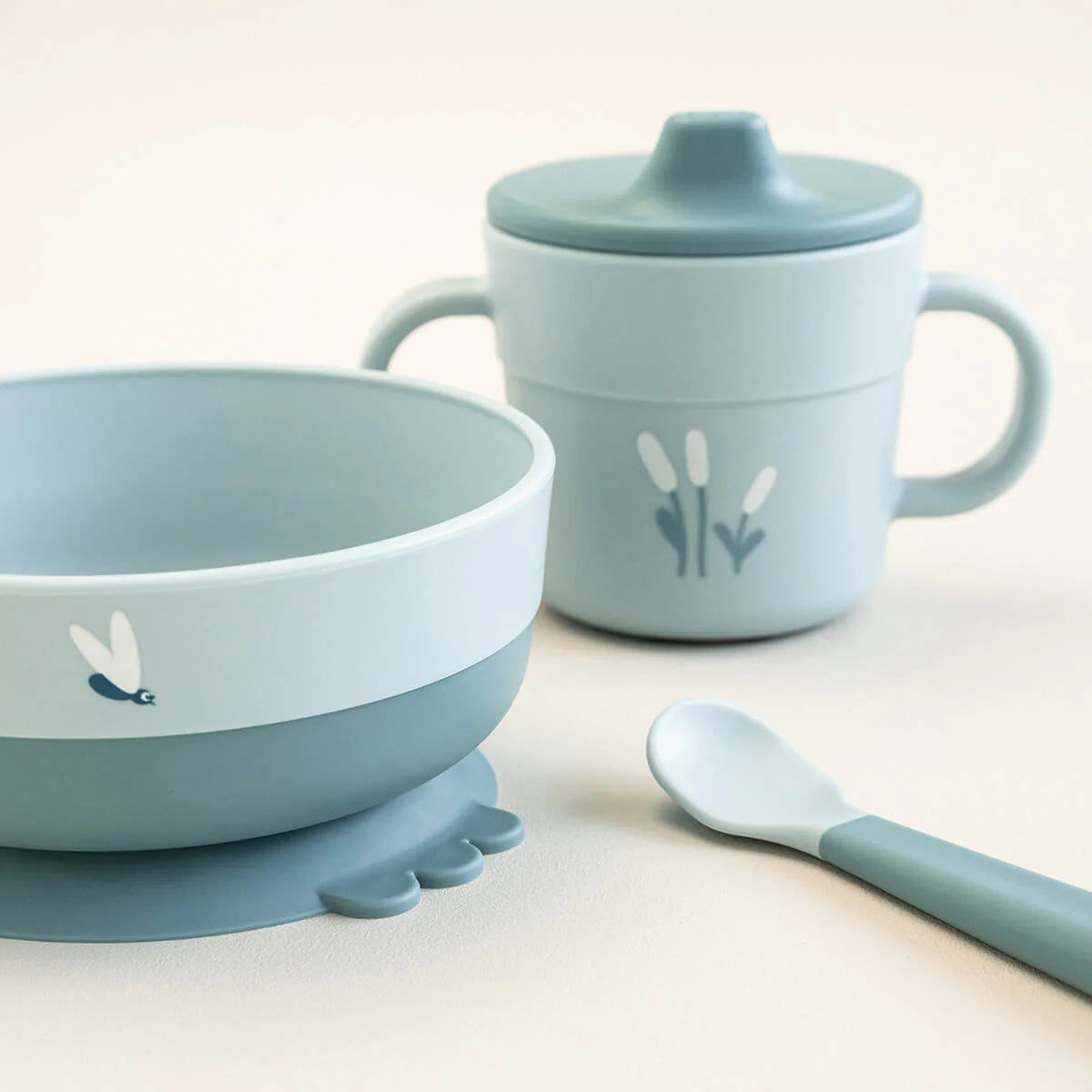 Done By Deer Foodie First Meal Set Elphee Blue