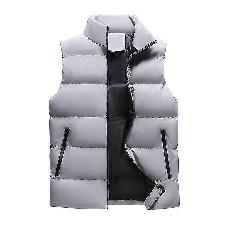 Men's Lightweight Packable Puffer Down Vest Sleeveless Quilted Jacket Coat zxin