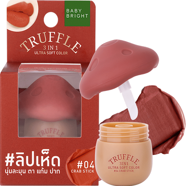 TRUFFLE 3 IN 1 ULTRA SOFT COLOR 6G BABY BRIGHT (M) #04 CRAB STICK