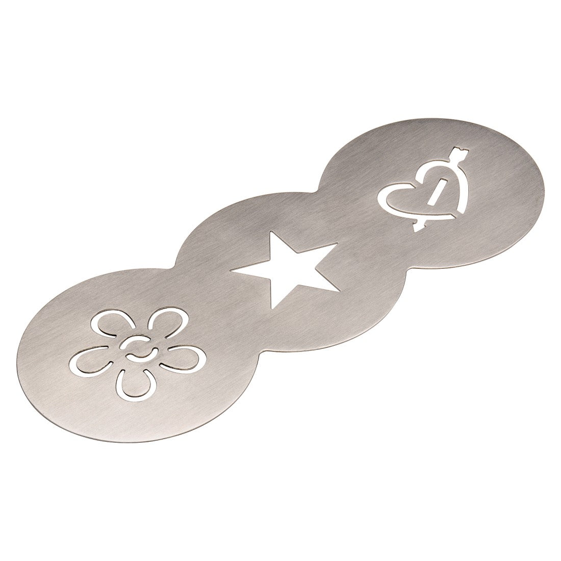 XAVAX 111109 Stainless Steel Decorating Stencil for Cappuccinos