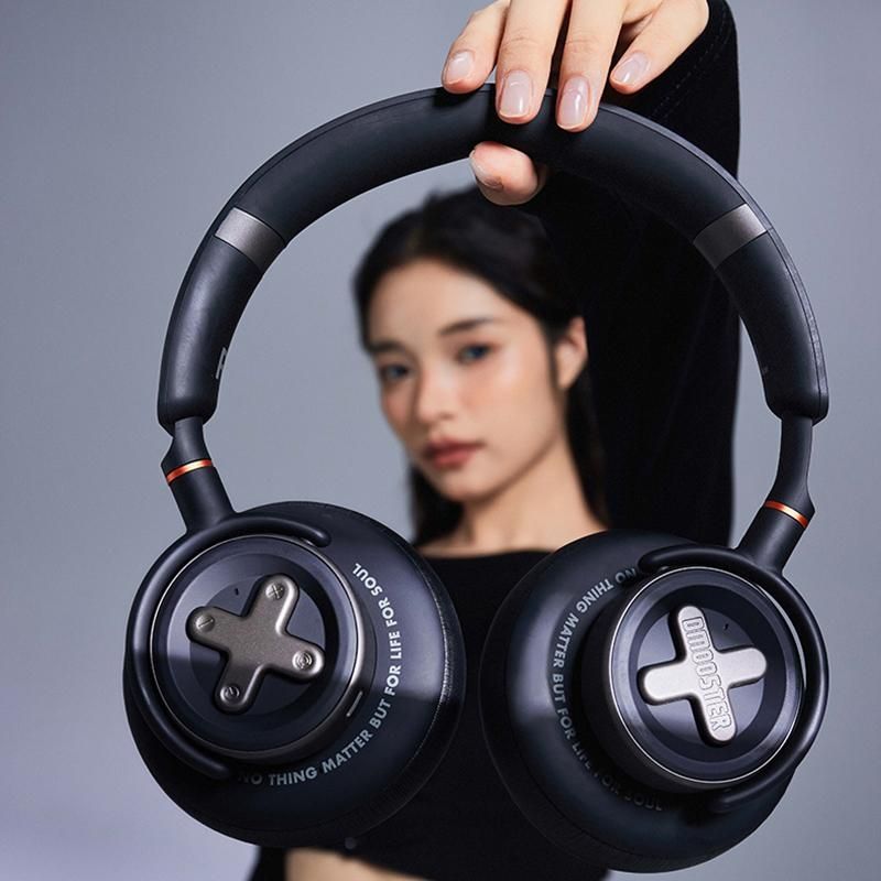 ANC and EDC Noise Reduction Bluetooth Headphones