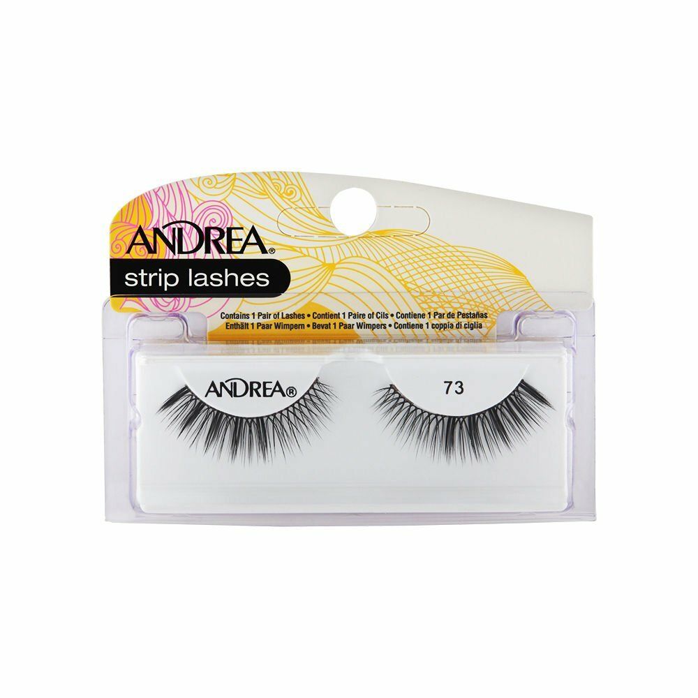 Andrea Strip Lashes 1 Pair, Black