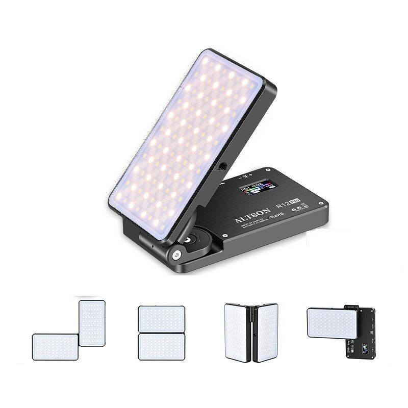 Folding LED Light for Altson R12 Pro Photography, 316 LEDs, 20W, 2600-12000K, RG