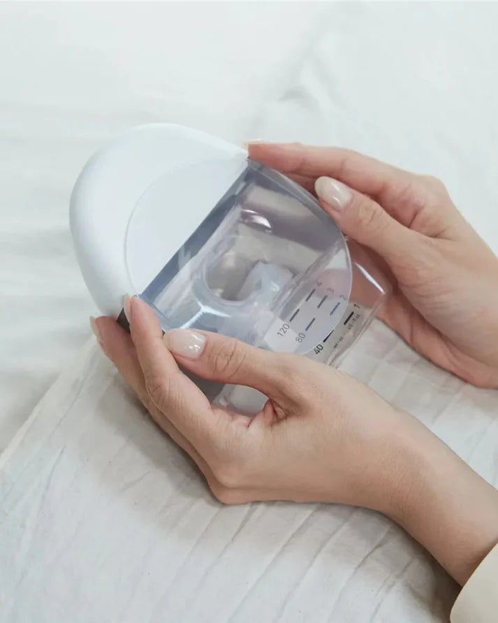 Spectra® Breast Shield Set for Spectra® Wearable Electric Breast Pump White/Transparent