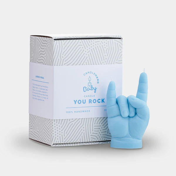 Baby Hand Candle - You Rock